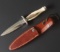 RANDALL MODEL 2-5 FIGHTING STILETTO KNIFE W/SHEATH