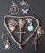 STERLING PENDANTS & NECKLACES (8)