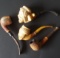 COLLECTION MEERSCHAUM PIPES (4)