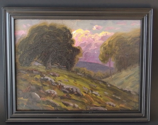 MAX COLE TONELIST OIL PAINTING