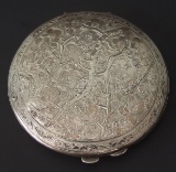 JAPANESE SILVER LADIES COMPACT