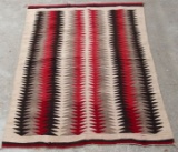 VINTAGE NAVAJO 'EYE DAZZLER' RUG