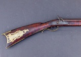 ANTIQUE PERCUSSION KENTUCKY RIFLE
