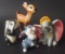 VINTAGE DISNEY POTTERY ANIMAL FIGURINES