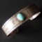 NAVAJO STERLING SILVER CUFF BRACELET