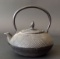 ANTIQUE CHINESE CAST IRON KETTLE