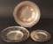 STERLING PLATES & BOWL