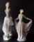 PAIR OF LLADRO PORCELAIN FIGURINES