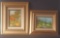 TWO (2) SIGNED LANDSCAPE PAINTINGS