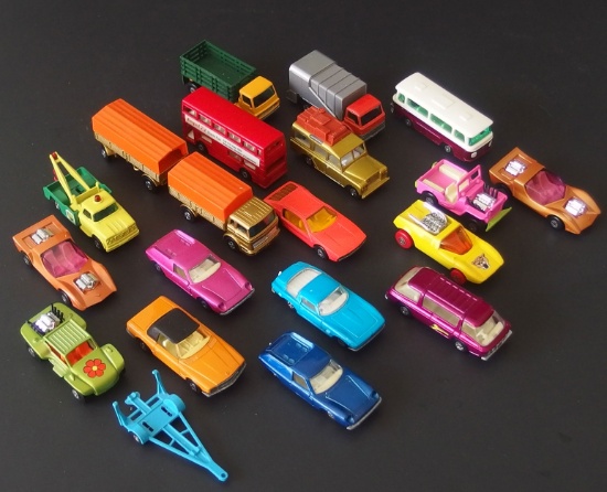 COLLECTION MATCHBOX SUPERFAST TOY VEHICLES MINT