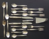 SET OF GORHAM STERLING 'SEA ROSE' FLATWARE