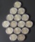 FIFTEEN (15) SILVER PEACE DOLLAR COINS