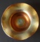 DURAND GOLD FAVRILE BOWL