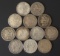 TWELVE (12) MORGAN SILVER DOLLAR COINS