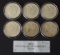 1ST & LAST YEAR 6 COIN MORGAN SILVER DOLLAR SET