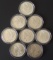 EIGHT (8) HIGH GRADE MORGAN SILVER DOLLAR COINS