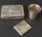 GROUP OF SILVER OBJETS DE VERTU