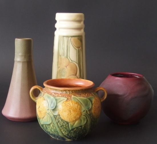 COLLECTION OF ART POTTERY