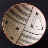 PREHISTORIC MIMBRES BLACK & WHITE BOWL