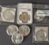 SILVER EAGLES COINS & COMMEMORATIVES