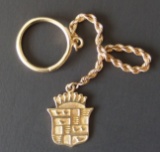 14KT GOLD KEY CHAIN