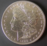 1889-S MORGAN SILVER DOLLAR COIN