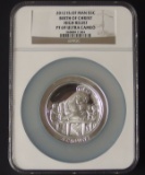 2012 NGC PF69 ISLE OF MAN S5C .999 SILVER COIN