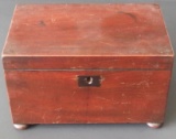 ANTIQUE ENGLISH TEA CADDY