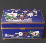 JAPANESE CLOISONNE CIGARETTE BOX