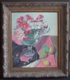 FRANK H. MYERS STILL LIFE OIL PAINTING