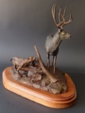 R.C. LYNCH NATURALISTIC AP BRONZE SCULPTURE