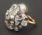 ANTIQUE 14KT GOLD & DIAMOND LADIES RING