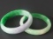 PAIR CHINESE JADE BANGLES