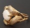 14KT GOLD & OPAL LADIES RING