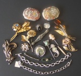 VICTORIAN STERLING VINTAGE JEWELRY COLLECTION