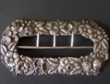 A. JACOBI & CO. REPOUSSE STERLING BUCKLE