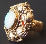 14KT GOLD & OPAL RING