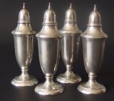 SALT & PEPPER SILVER SHAKERS: PREISNER SILVER CO.