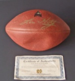 LOU HOLTZ SIGNED FOOTBALL