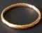 14KT GOLD BANGLE / BRACELET