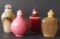 VINTAGE CHINESE SNUFF BOTTLES (4)