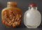 2 VINTAGE CHINESE SNUFF BOTTLES