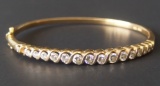 14KT GOLD & DIAMOND BRACELET