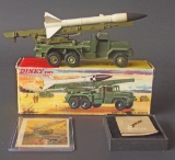 DINKY HONEST JOHN MISSILE LAUNCHER TOY W/BOX