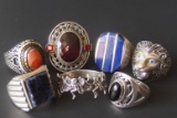 STERLING SILVER RING COLLECTION