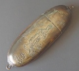 ASIAN BRONZE EYE GLASS CASE