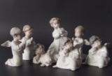 LLADRO ANGEL FIGURINES (7)