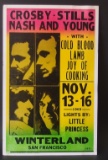 CROSBY, STILLS, NASH & YOUNG 1969 POSTER