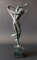 ART DECO DANCER BRONZE SCULPTURE