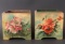 VINTAGE HAND PAINTED GERMAN PLANTERS (2)